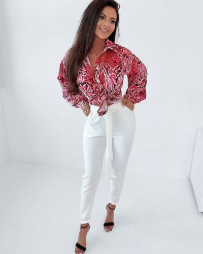 Damenhemd OLAVOGA FLOWER SHIRT Blumen