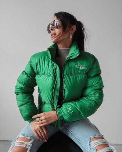 Women's jacket OLAVOGA SKY 2023 green