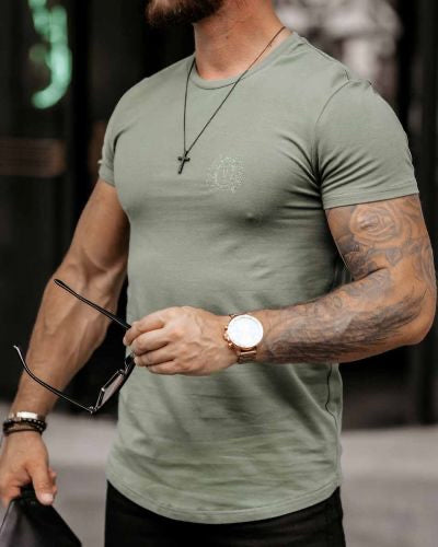 Herren T-Shirt OLAVOGA CAMEO 2023 Khaki