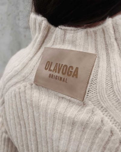 Damenpullover OLAVOGA Lope 2023 Beige